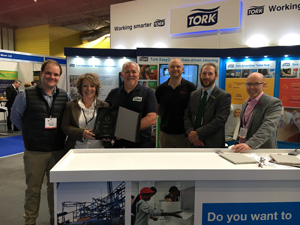 Tork EasyCube triumphs at Family Attraction Expo